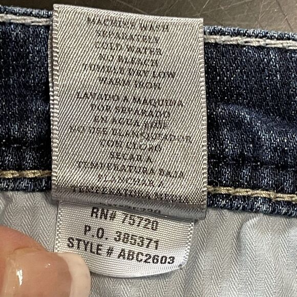 BKE Nolan Straight Leg Jeans Men’s Size 36 X Long Blue Faded Wash Stretch Denim - Picture 9 of 10